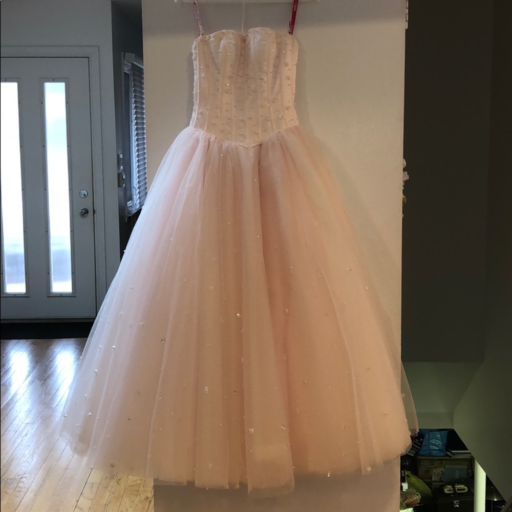 Princess Ballgown Junior Sz 2 with matching Shawl